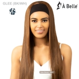 A Belle Caramel BK/WH Headband Wig - GLEE BK/WH